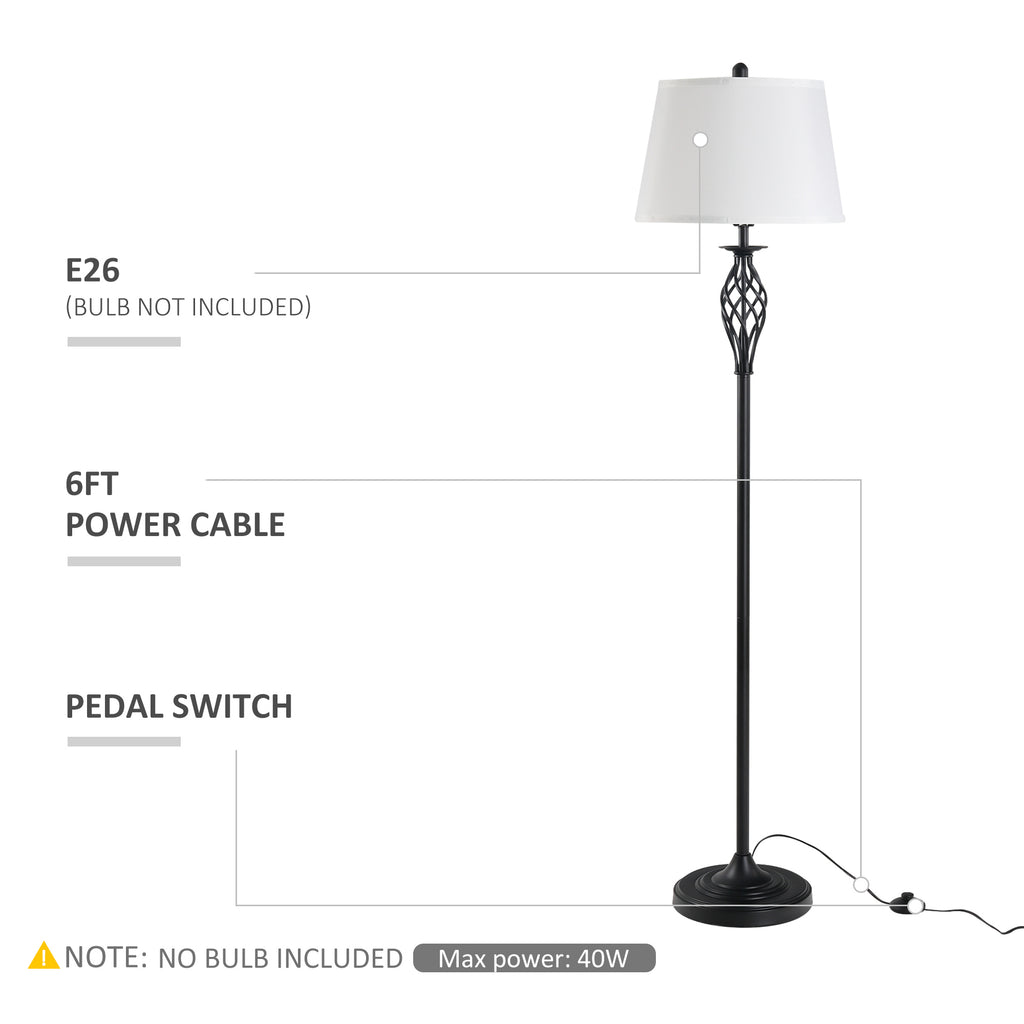 Modern 3-Piece Floor and Table Lamp Set