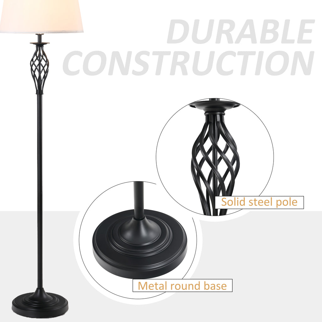 Modern 3-Piece Floor and Table Lamp Set