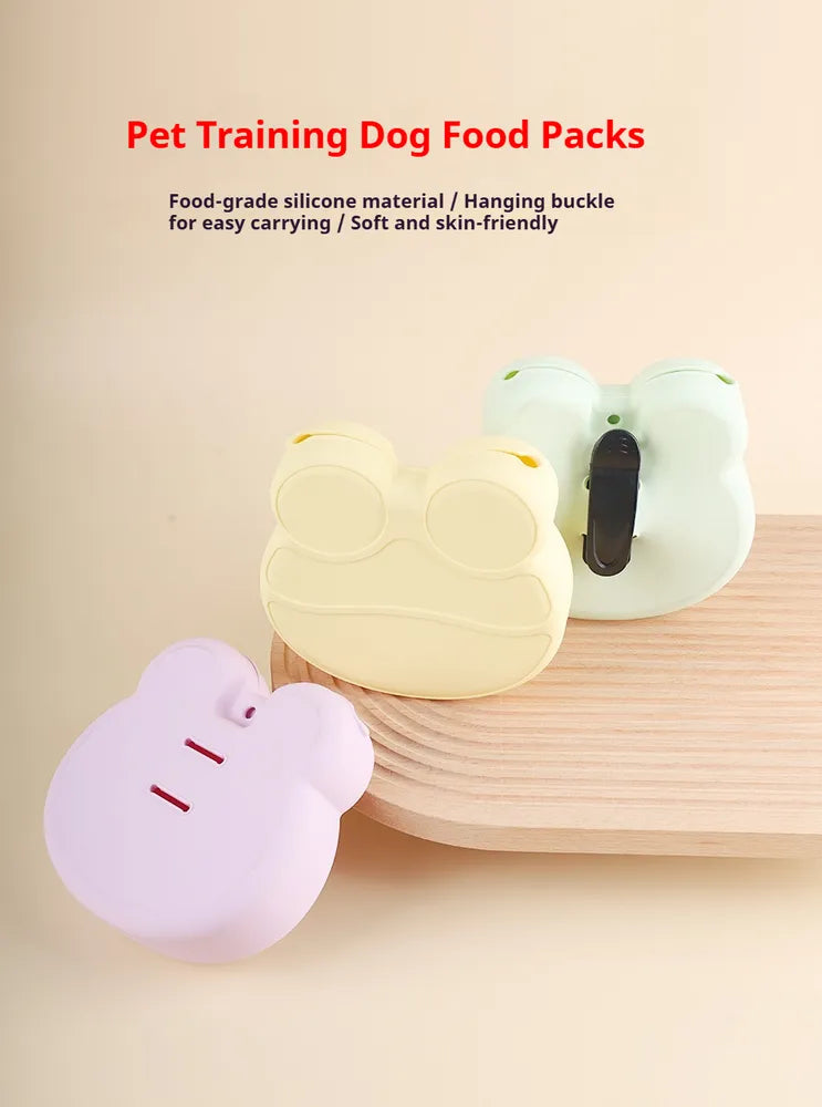 Silicone Dog Treat Training Pouch