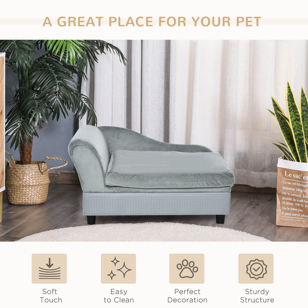 Pet Sofa Bed with Hidden Storage
