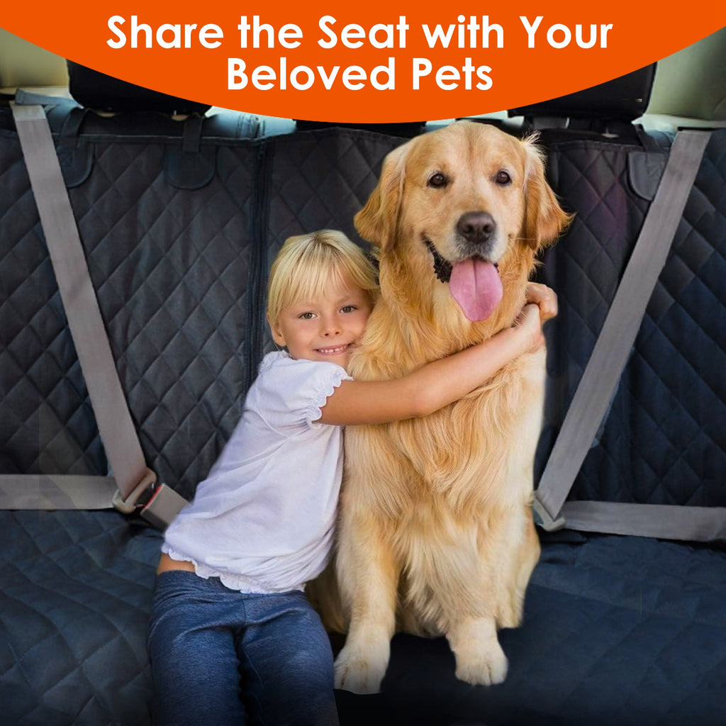 Waterproof Dog Car Seat Cover for Back Seat
