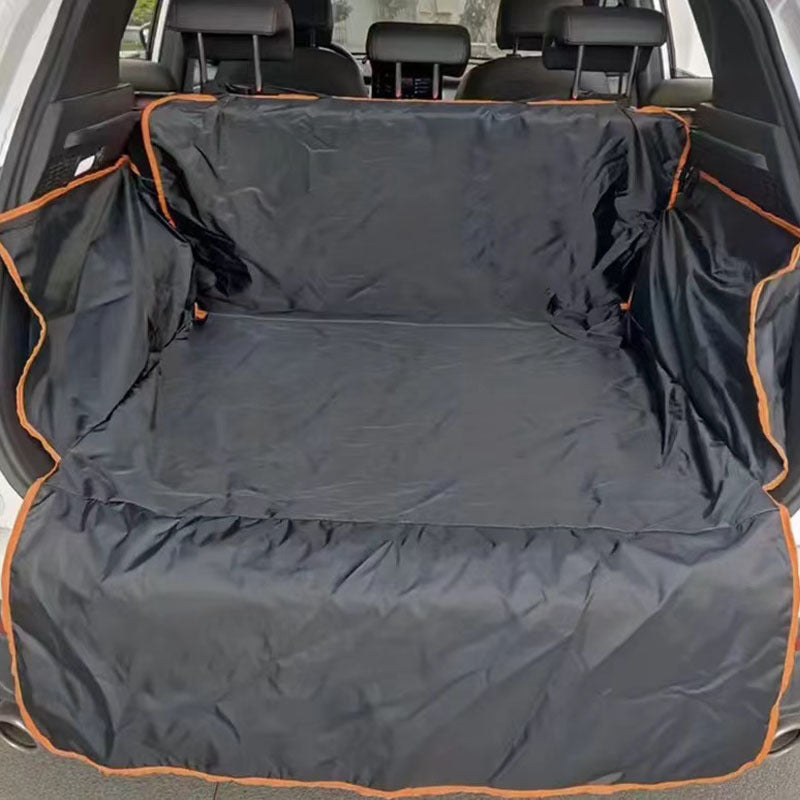 Waterproof Dog Car Seat Cover for Back Seat & Trunk