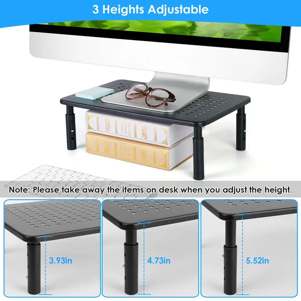 Adjustable Monitor Stand Riser
